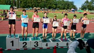 9月2日(日)『北海道ジュニア陸上競技選手権大会 』において澤中さんが決勝進出!!