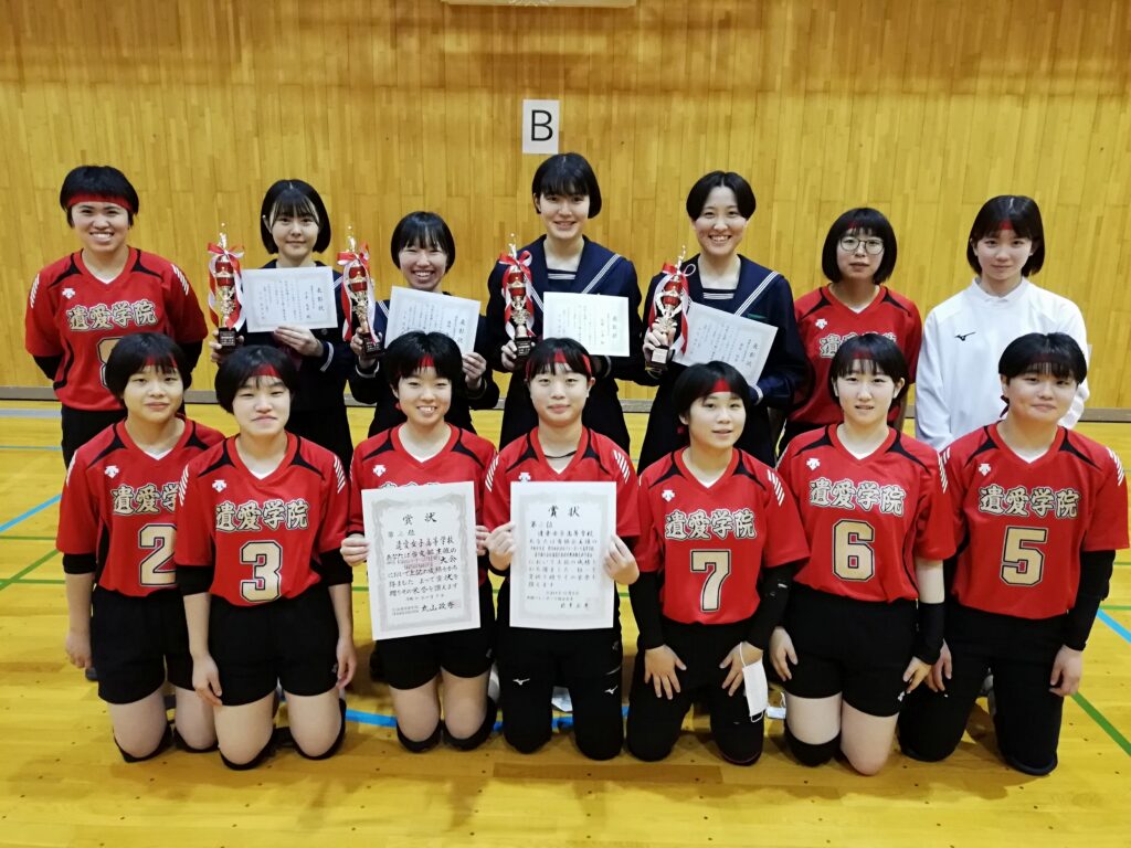 全日本バレーボール高等学校選手権大会北海道代表決定戦函館支部予選会【準優勝】！優秀選手に３年生４人が選ばれました！