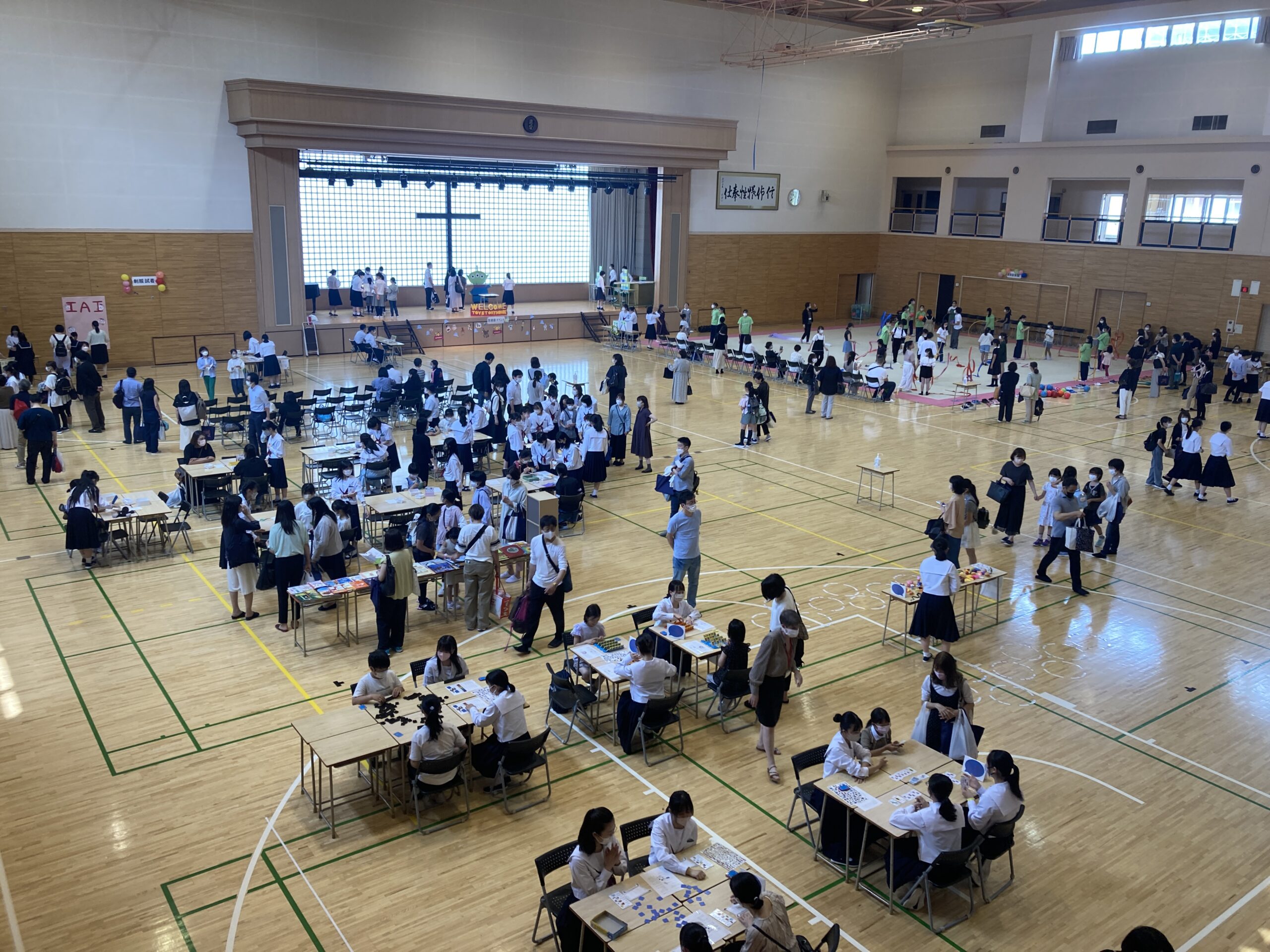 6月17日(土)遺愛女子中学校の『オープンスクール』を規制なしで開催いたしました。