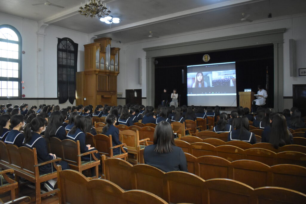 10月21日（土）中学一貫OGアドバイスが行われました！