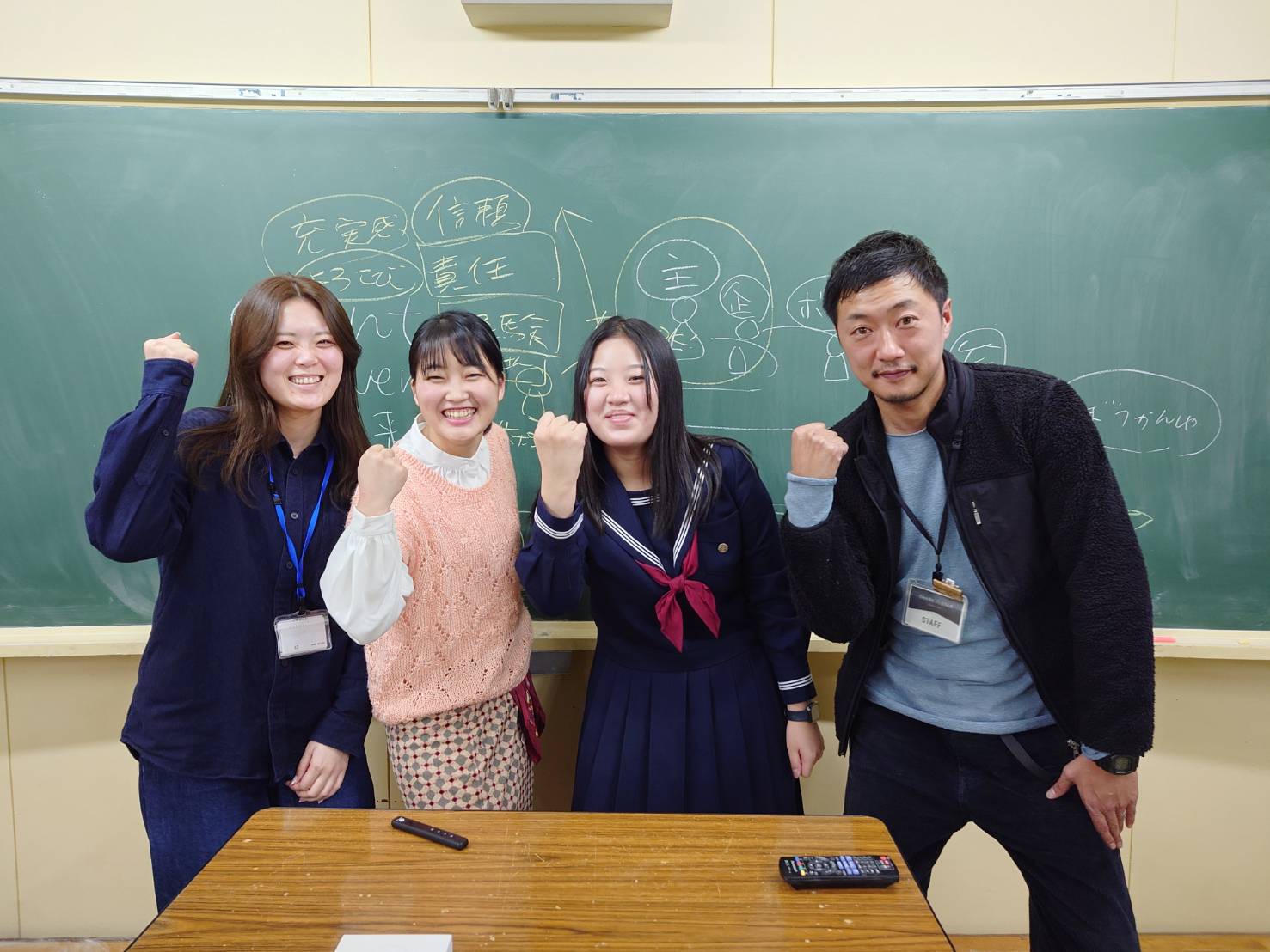 高校3年英語科の『阿部莉々加さんによる特別講演会』が行われました❗️