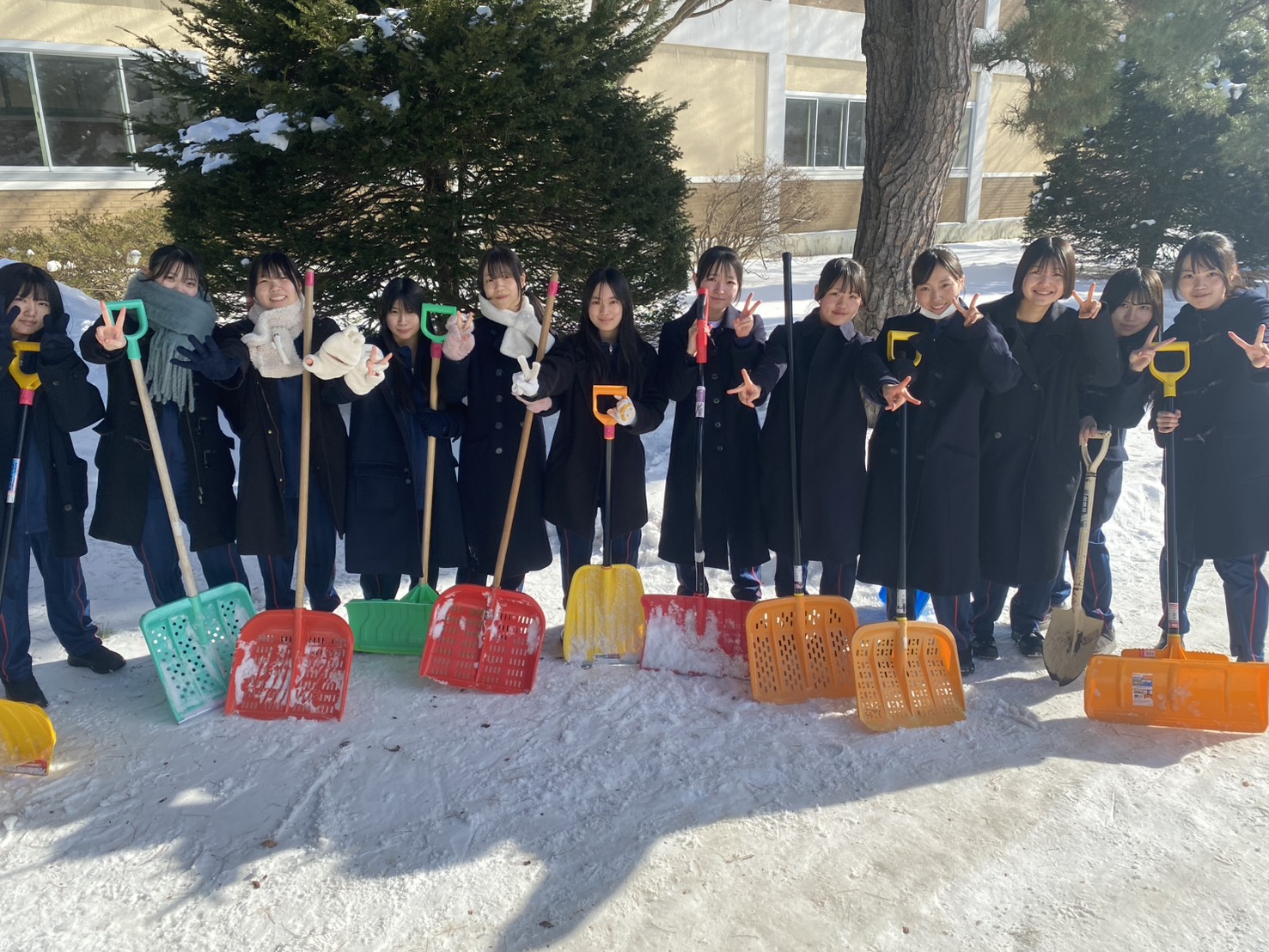 【雪かきボランティア】HBC北海道放送にて放映していただきました☃