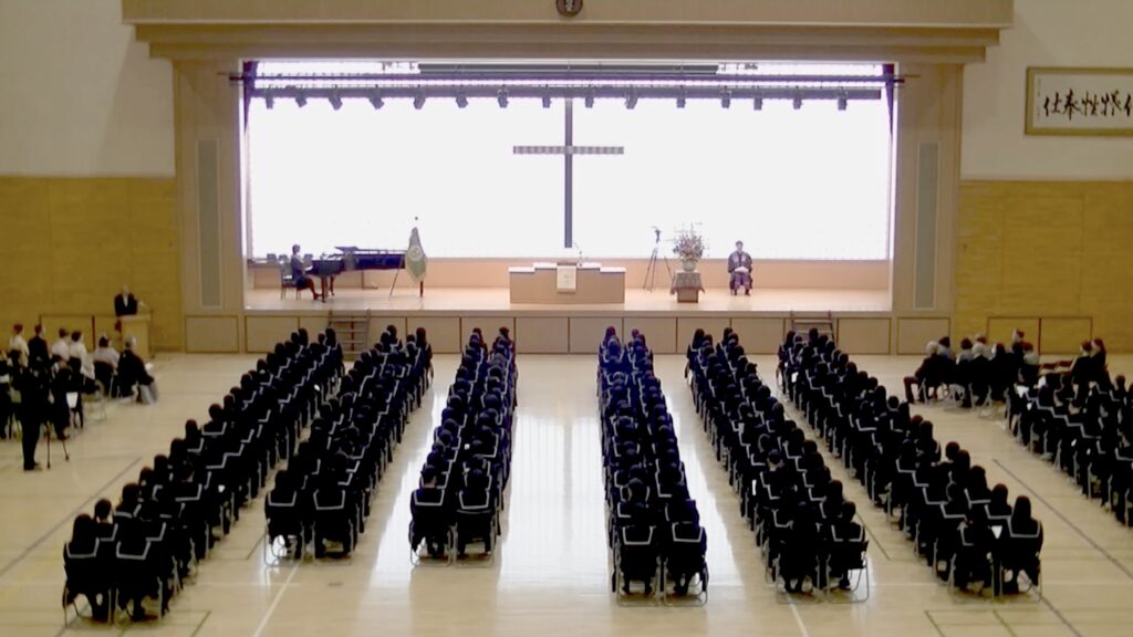 2月28日（土）遺愛女子高等学校において『第78回（創立以来第134回）卒業礼拝式』が執り行われました。